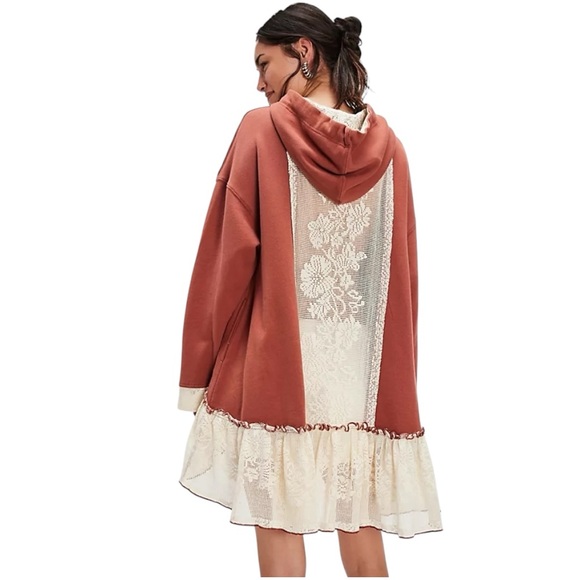 NWT Free People x We The Free Flower Child Hooded Cardi - $248 - Picture 16 of 16
